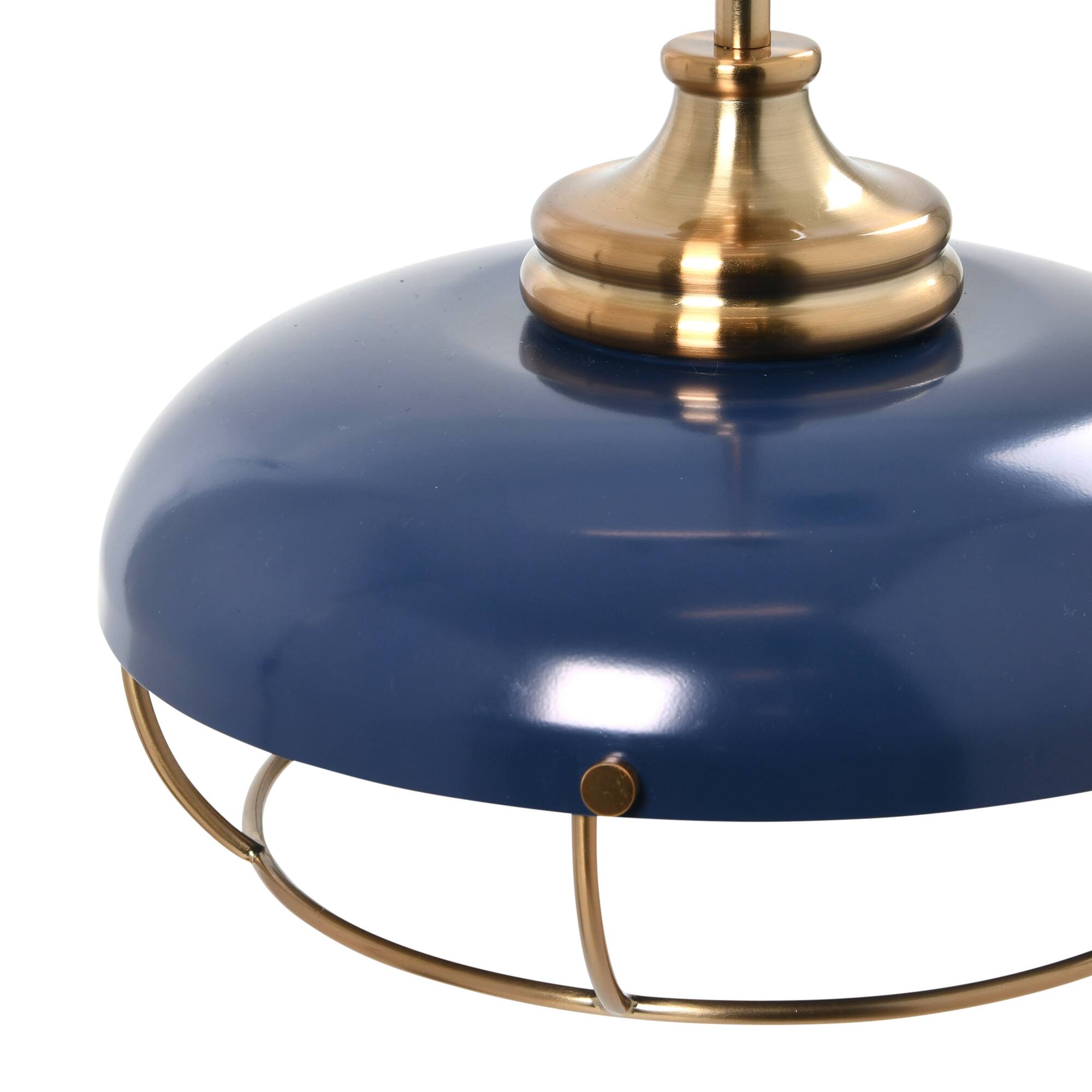 Hello Honey® Robert Stevenson Lighting Presley Caged Dome Metal Ceiling Light